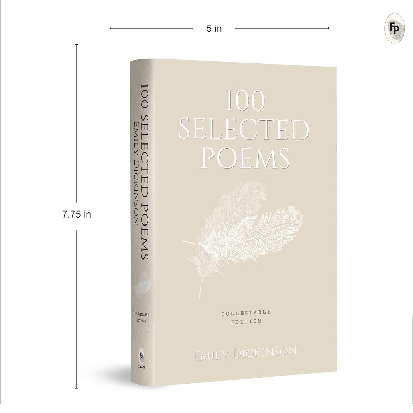 100 Selected Poems, Emily Dickinson: Collectable Hardbound edition: Collectable Edition