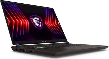 MSI Vector 17 HX Gaming Laptop 17" WQXGA 240Hz (24-Core 14th Gen Intel i9-14900HX, GeForce RTX 4070, 64GB DDR5, 4TB PCIe SSD, Per Key RGB KYB, Thunderbolt 4, WiFi 7, Win11P) w/DKZ Hub