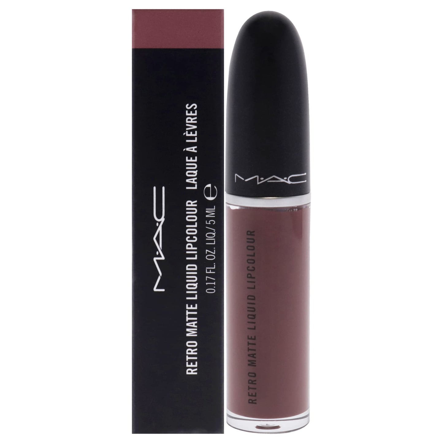 MAC Retro Matte Liquid Lipstick - 123 Topped With Brandy For Women 0.17 oz Lipstick