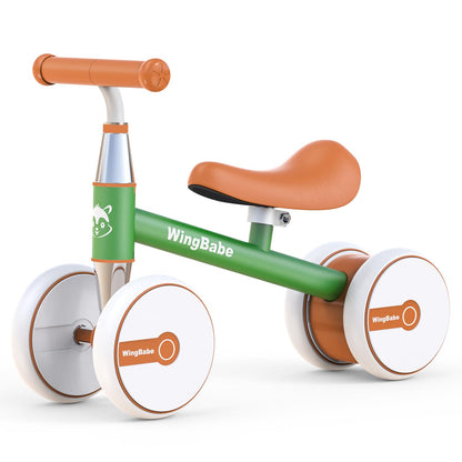 WINGBABE Baby Balance Bike for 1-2 Years Old Boys Girls,Toddler Balance Bike Ride on Toys for 10-24 Months Baby with Adjustable Seat, First bike for 1-2 Year Old Gifts