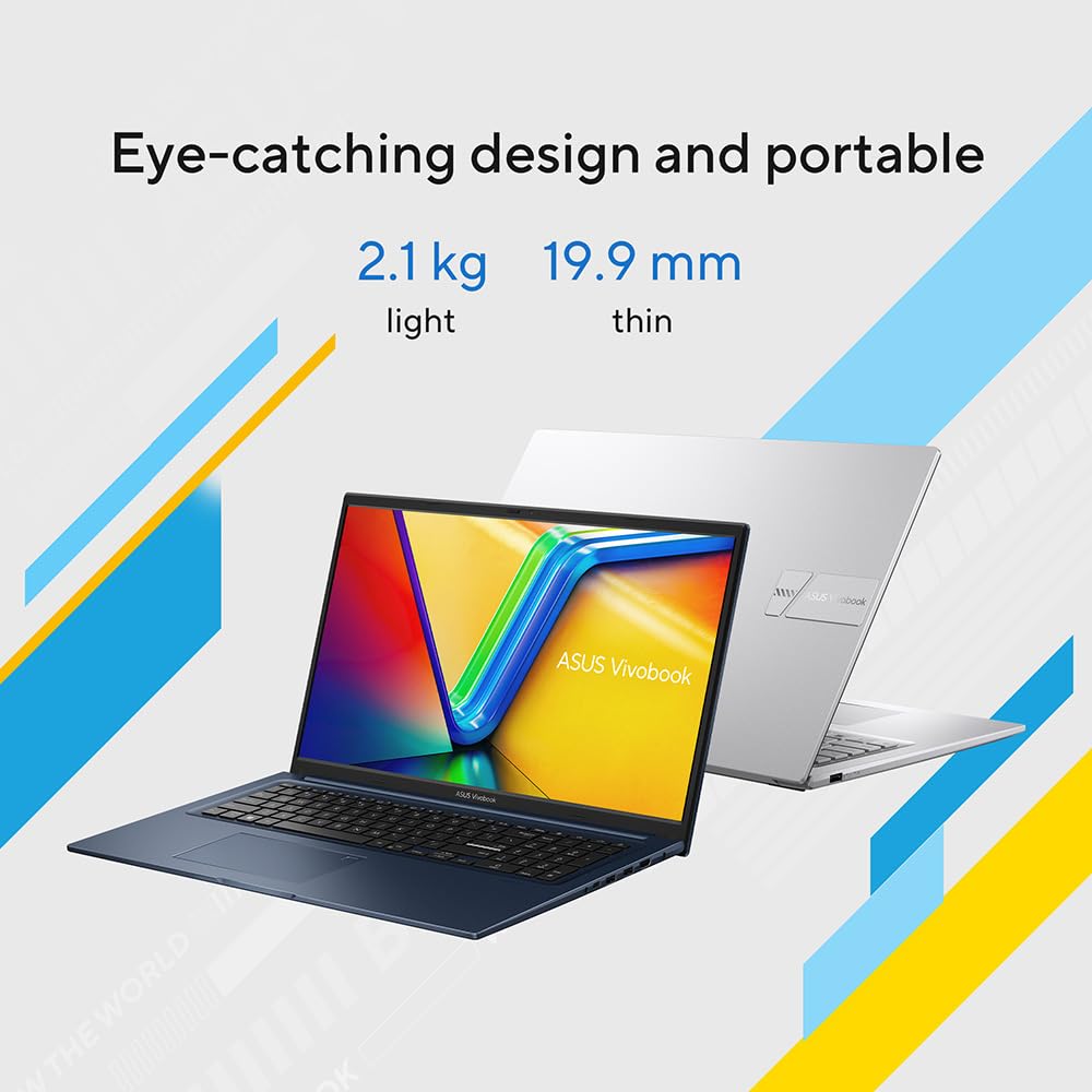 ASUS Vivobook 15 X1504VA 15.6" Full HD Laptop (Intel i5-1335U, 16GB RAM, 1TB PCIe SSD, Windows 11 Home)