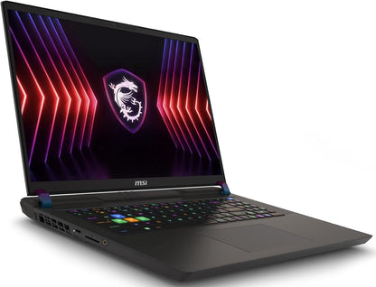MSI Vector 17 HX Gaming Laptop 17" WQXGA 240Hz (24-Core 14th Gen Intel i9-14900HX, GeForce RTX 4070, 64GB DDR5, 4TB PCIe SSD, Per Key RGB KYB, Thunderbolt 4, WiFi 7, Win11P) w/DKZ Hub