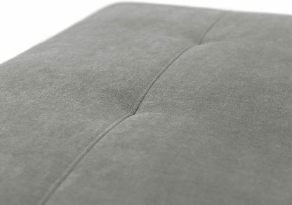 Ashbourne Sofa Bed with Storage | Corner Sofa | Double Sofa Bed | Grey or Grey & Black Fabric | Warranty Included (Left Hand Facing, Grey)