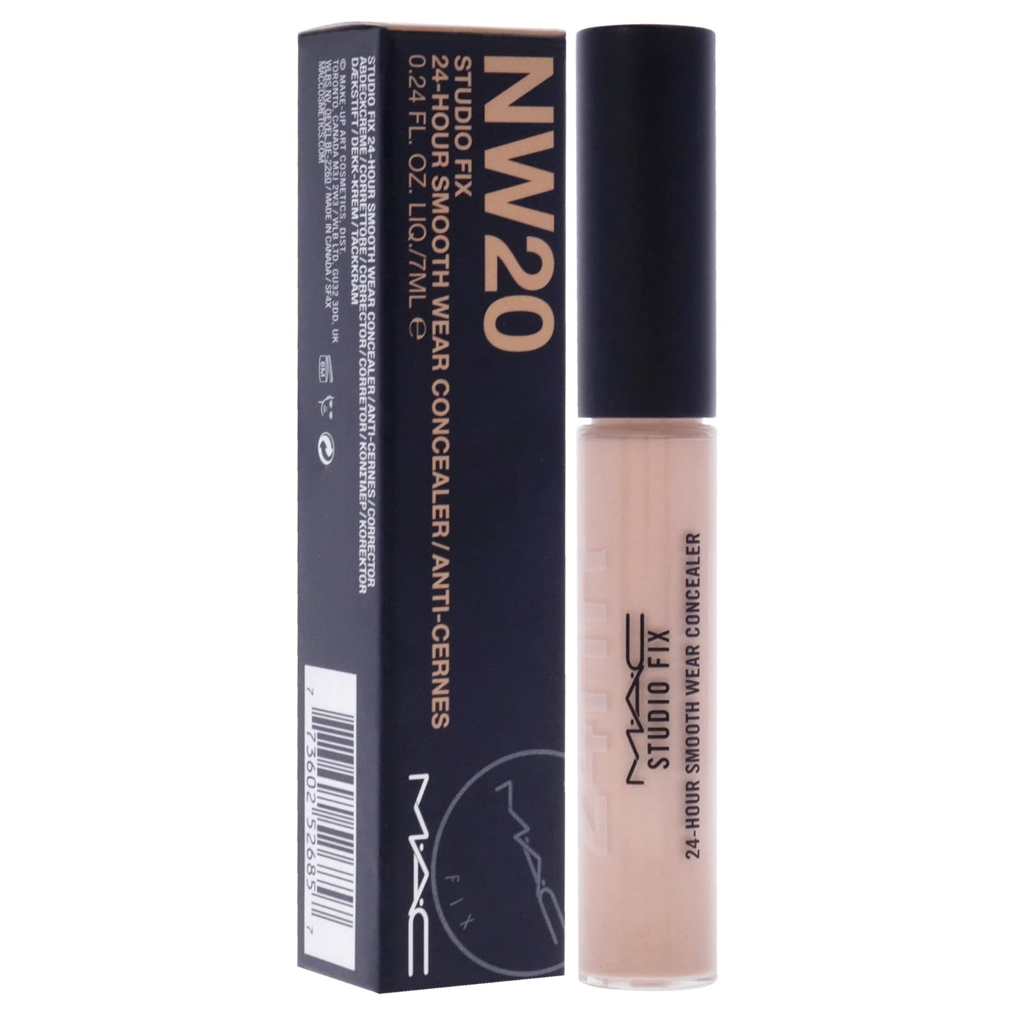 MAC Studio Fix 24 Hour Smooth Wear Concealer - NW20 For Women 0.23 oz Concealer