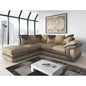 New Large Dino Black and Grey 3 Seater sofa (Black and Grey, 3 Seater)