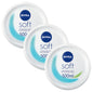 NIVEA Soft Moisturising Cream (500ml), A Moisturising Cream for Face, Body and Hands with Vitamin E and Jojoba Oil, Hand Cream Moisturises Deeply, All-Purpose Day Cream, 500 ml (Pack of 1) white
