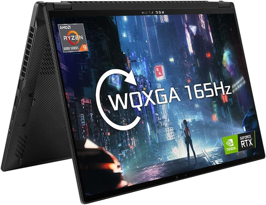 ASUS ROG Flow X16 GV601RW 16” Touchscreen 165Hz Gaming Laptop (AMD Ryzen 9-6900HS, Nvidia GeForce RTX 3070Ti, 32GB RAM, 1TB SSD, Windows 11)