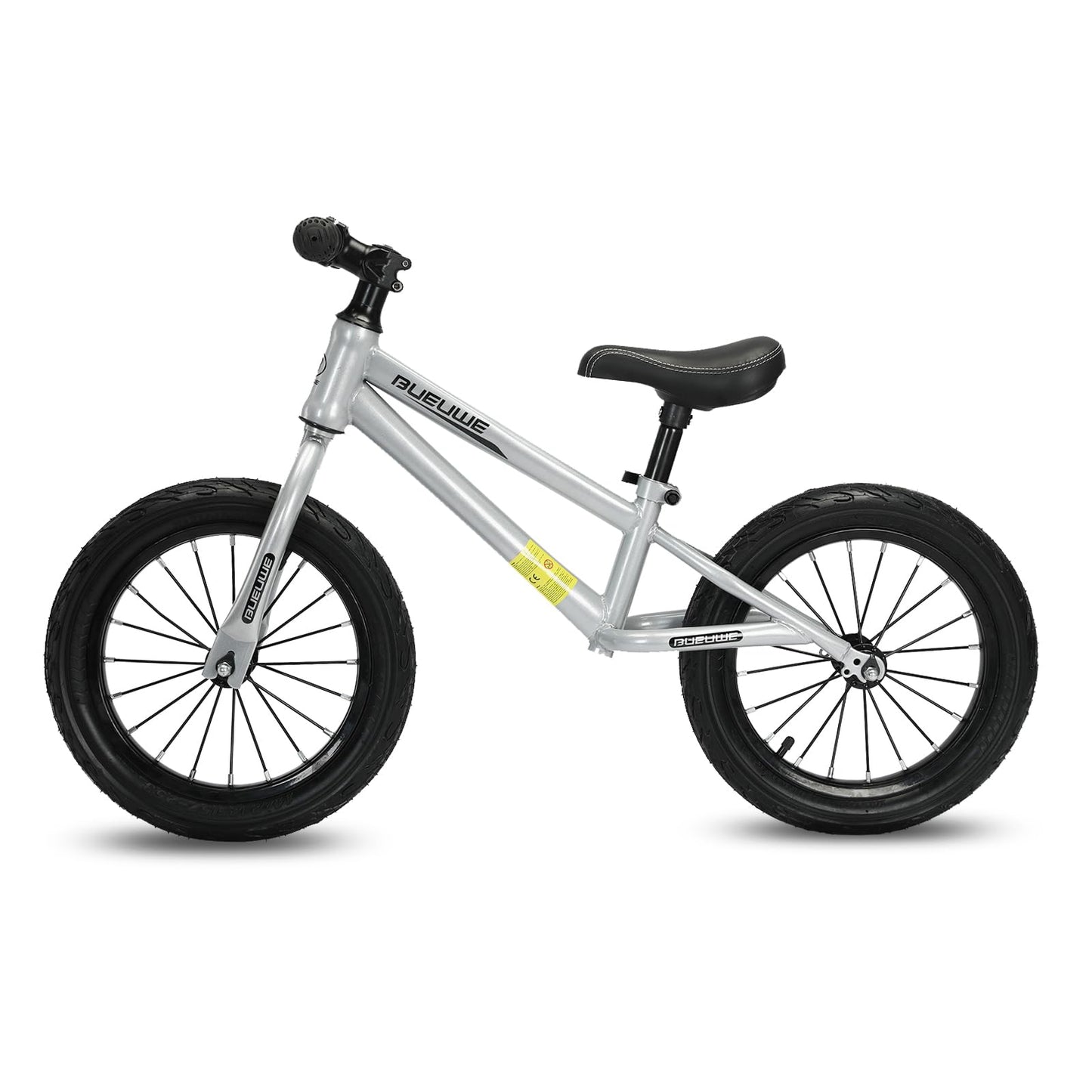 Bueuwe 16 Inch Balance Bike for Big Kids Aged 4 5 6 7 8 and 9 Years Old Boys Girls,Large No Pedal Training Bicycle, Adjustable Seat, Pneumatic Tires, Quick Assembly