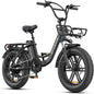 ENGWE L20 BOOST Electric Bike, 20‘’ ×4.0‘’ Fat Tire E-Bike for Adults 7 Speeds, 250W Motor 48V 13AhRemovable Battery Range up 120 km