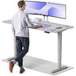 Height-Adjustable Desk 180 x 80cm - Standing Desk - Integrated USB/USB-C - 3 Memory Presets - Dual Motor Electric Touchscreen Stand Up Table - Great Gift for Smart Home Solutions