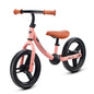 Kinderkraft 2WAY Next Balance Bike, Kids First Bicycle, No Pedals, 12 inches Wheels, with Ajustable Seat, Accessories, Bag, Bell, for Toddlers, from 2 Years Old to 35 kg, Pink