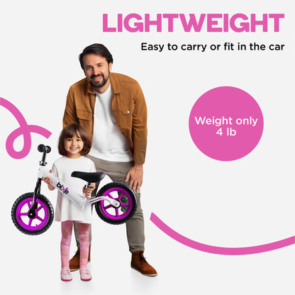 Aluminum Balance Bike for Kids and Toddlers - No Pedal Sport Training Bicycle for Children Ages 3,4,5 …