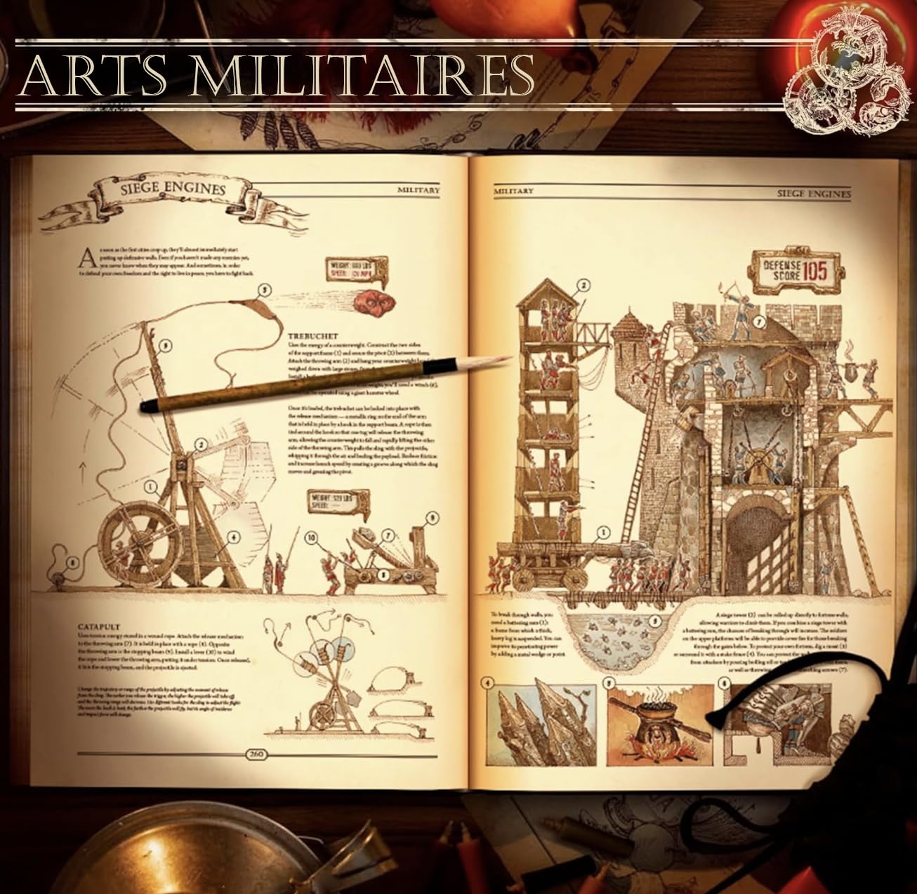 The Book. The Ultimate Guide to Rebuilding a Civilization - Inspirational Science Books for Adults - Unique Artifact - Knowledge Encyclopedia with Over 400 Pages of Detailed & Catchy Illustrations