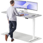 Height-Adjustable Desk 180 x 80cm - Standing Desk - Integrated USB/USB-C - 3 Memory Presets - Dual Motor Electric Touchscreen Stand Up Table - Great Gift for Smart Home Solutions