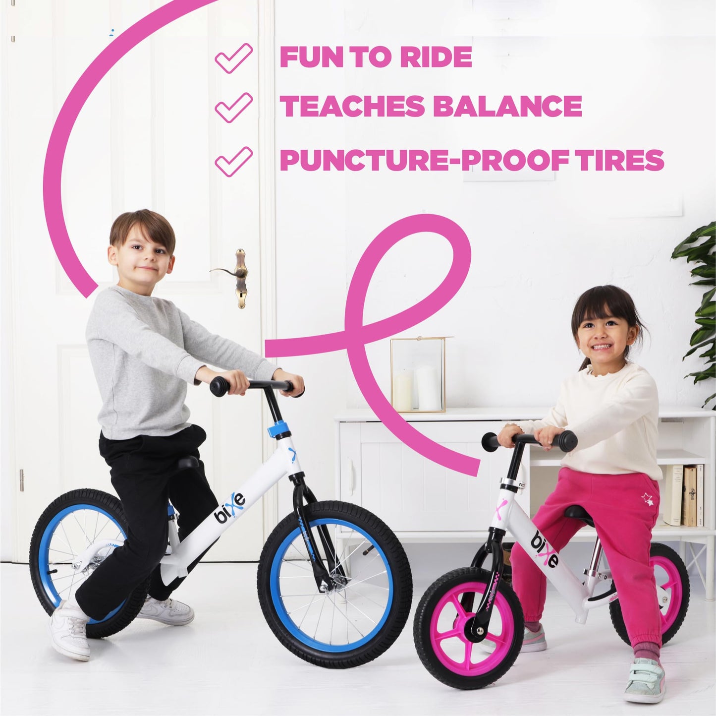 Aluminum Balance Bike for Kids and Toddlers - No Pedal Sport Training Bicycle for Children Ages 3,4,5 …