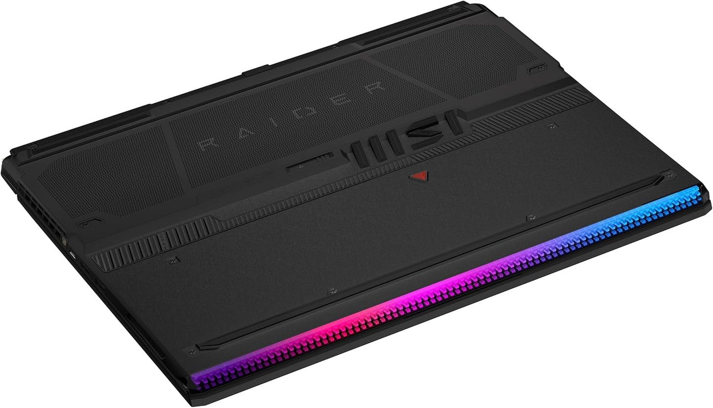 MSI Raider GE78 HX 14VHG-672 (schwarz, Windows 11 Pro 64-Bit, 43.2 cm (17 Zoll), 2 TB SSD)
