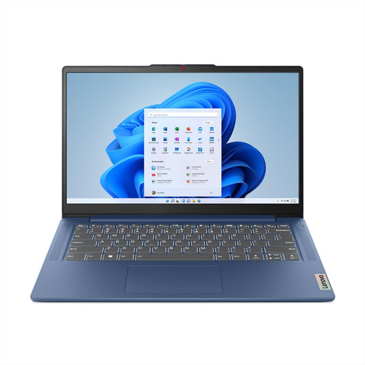 Lenovo IdeaPad Slim 3 | 14 inch Full HD Laptop | Intel N100 | 4GB RAM | 128GB SSD | Windows 11 Home in S mode | Microsoft 365 Personal | Abyss Blue