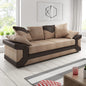 New Large Dino Black and Grey 3 Seater sofa (Black and Grey, 3 Seater)