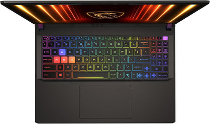 MSI Vector 16 HX AI Gaming laptop -(16" QHD+ 240Hz,Intel® Core Ultra 9 275HX, NVIDIA® GeForce RTX 5080, GDDR7 16GB, DDR5 32GB RAM,1TB SSD,Windows® 11 Home Advanced)-Cosmos Gray