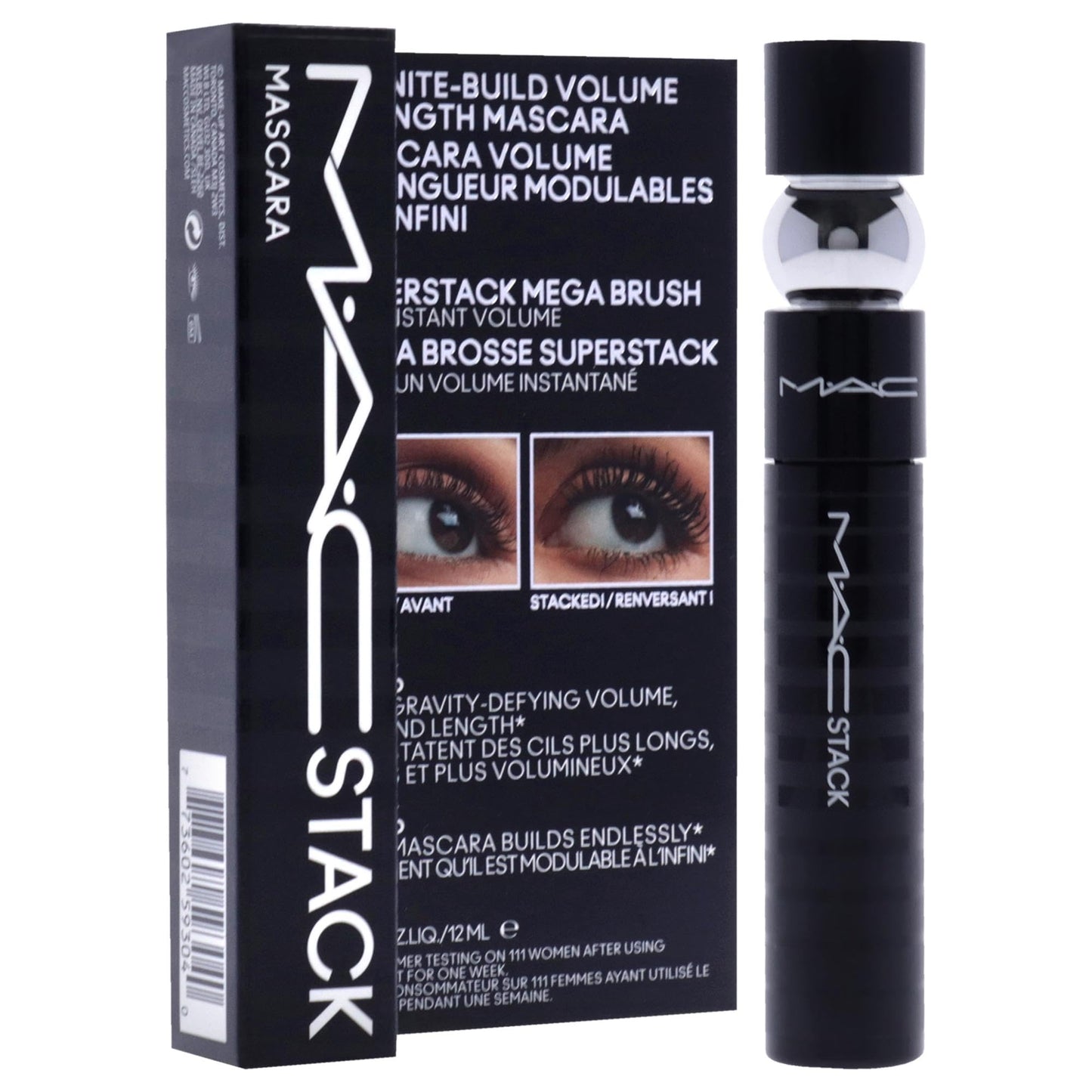 MAC MAC Stack Mascara Superstack Macro Brush For Women 0.41 oz Mascara