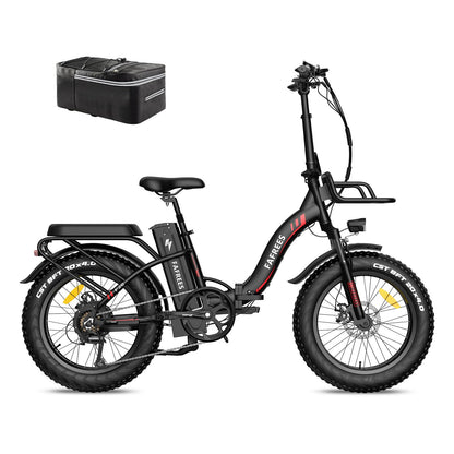 Fafrees Electric Bike 1080 WATTHOURS, Folding Electric Bike 48V 22.5Ah Removable Battery, 100KM Mileage Ebike for Adults, 20 * 4.0 INCHES Electric Mountain Bike, F20 Max