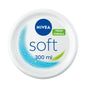 NIVEA Soft Moisturising Cream (500ml), A Moisturising Cream for Face, Body and Hands with Vitamin E and Jojoba Oil, Hand Cream Moisturises Deeply, All-Purpose Day Cream, 500 ml (Pack of 1) white