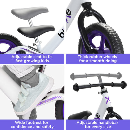 Aluminum Balance Bike for Kids and Toddlers - No Pedal Sport Training Bicycle for Children Ages 3,4,5 …