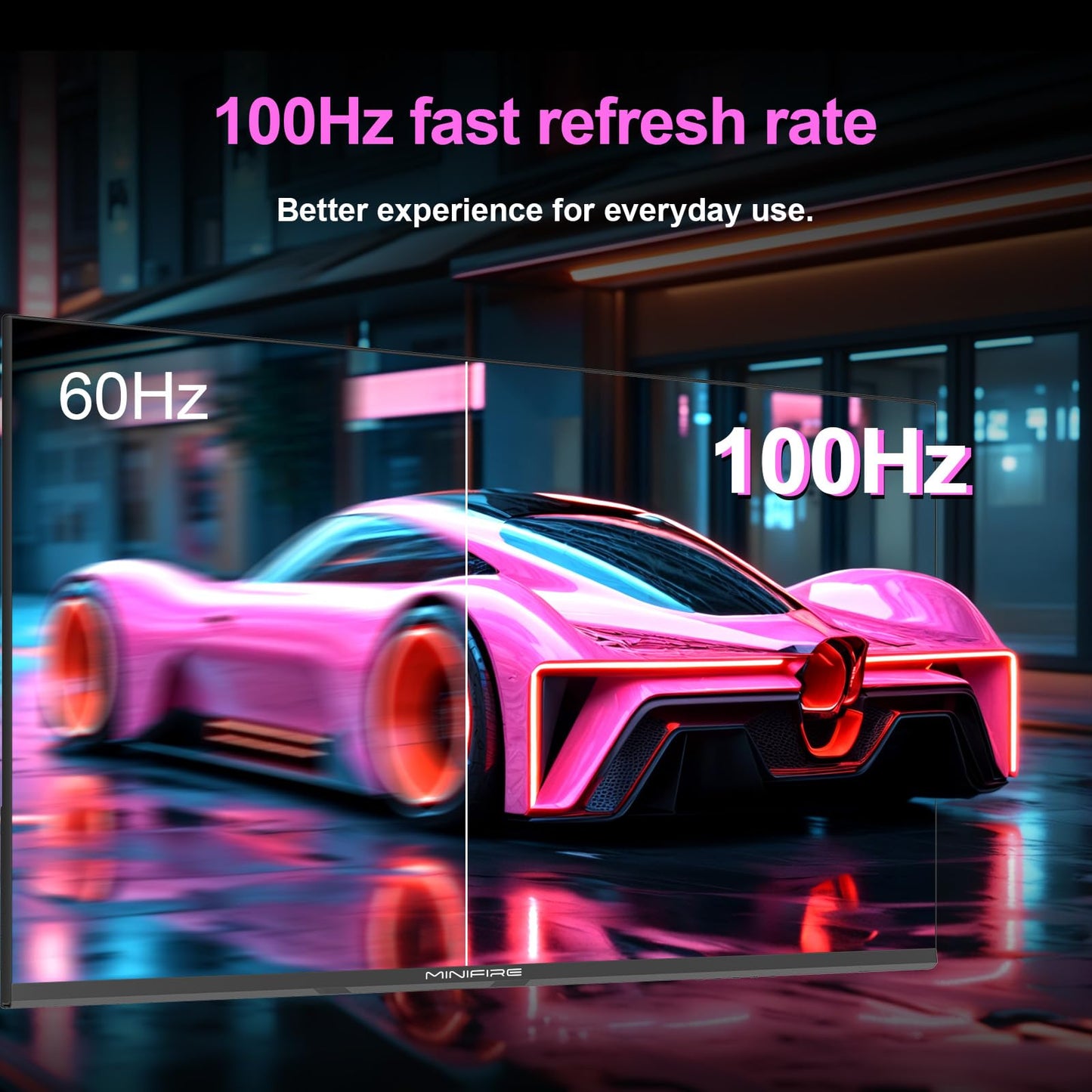 24 inch Curved Gaming Monitor 180Hz, 1ms, 130% sRGB, With Speakers, HDR, FreeSync, 300cd/m², VA, FHD 1080P, Frameless, HDMI1.4 DP1.2 Ports (MFG24C1 HDMI included)