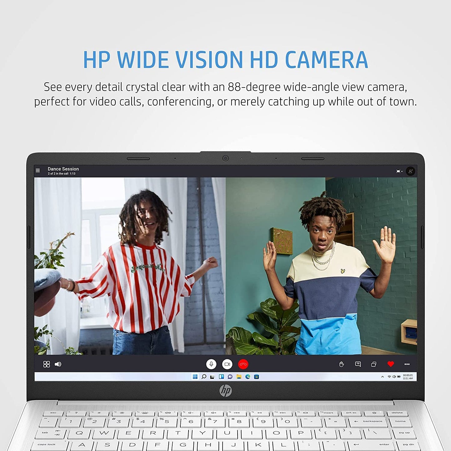HP 14" Laptop, Intel Core i3-1215U Processor, 8 GB RAM, 256 GB SSD, Intel UHD Graphics, FHD Display, Up to 8hrs battery, Win 11, Dual Speakers, Natural Silver, 14s-dq5003sa