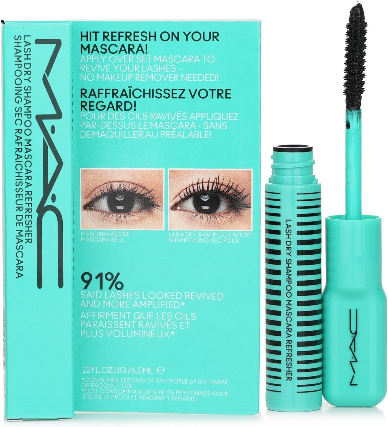 MAC LASH DRY SHAMPOO MASCARA REFRESHER, 9 ml / .3 FLOZ