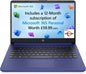 HP 14" Laptop, Intel Core i3-1215U Processor, 8 GB RAM, 256 GB SSD, Intel UHD Graphics, FHD Display, Up to 8hrs battery, Win 11, Dual Speakers, Natural Silver, 14s-dq5003sa