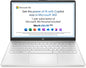 HP 14" Laptop, Intel Core i3-1215U Processor, 8 GB RAM, 256 GB SSD, Intel UHD Graphics, FHD Display, Up to 8hrs battery, Win 11, Dual Speakers, Natural Silver, 14s-dq5003sa