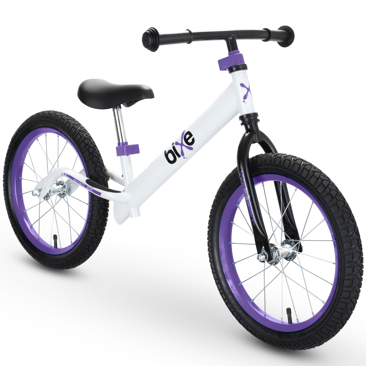 Bixe Balance Bike: for Big Kids Aged 4, 5, 6, 7, 8 and 9 Years Old - No Pedal Sport Training Bicycle | 16inch Wheel