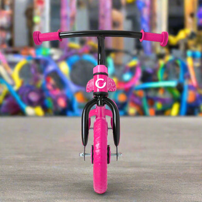 EVO Children's Balance Bike | Adjustable Seat Height | Lightweight Kids' Walking Bike, Toddler Training Bicycle For Boys And Girls 2+