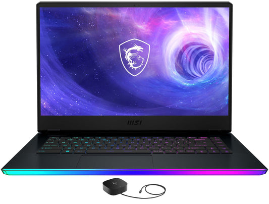 MSI Raider GE66-15 Gaming & Entertainment Laptop (Intel i7-12700H 14-Core, 64GB DDR5 4800MHz RAM, 2x8TB PCIe SSD RAID 0 (16TB), GeForce RTX 3080 Ti, 15.6" 240Hz Win 11 Home)