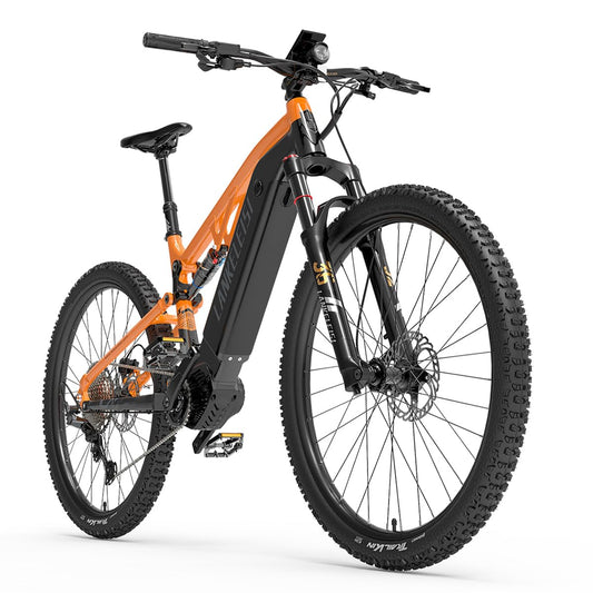 LANKELEISI GT800 electric bicycle, mid-mounted motor, 20Ah battery, full suspension, 29 * 2.4 tires, 12 speeds.
