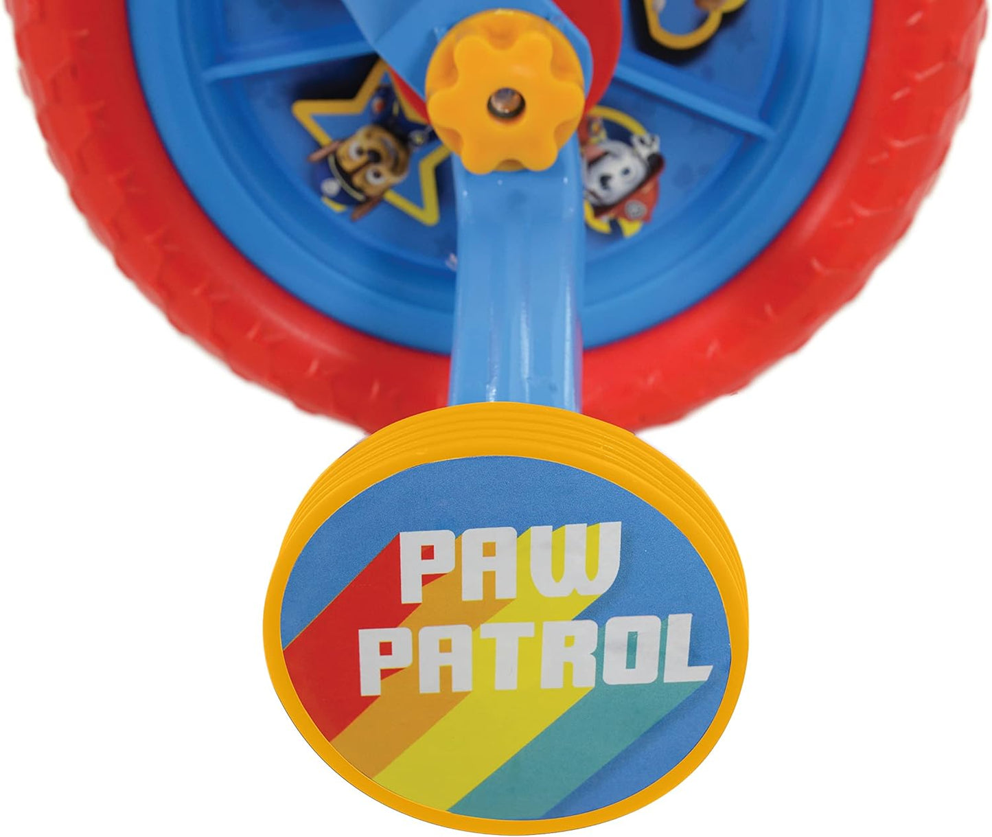 Paw Patrol 2-in-1 Training Bike - 10 Inch, Officially Licensed, Vibrant Decals, Sturdy Frame, Adjustable Seat and Handlebars - Perfect for Paw Patrol Fans - Ages 2+