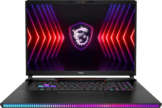 MSI Raider GE78 HX 14VHG-672 (schwarz, Windows 11 Pro 64-Bit, 43.2 cm (17 Zoll), 2 TB SSD)