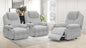 Recliner Armchair-Set of 3, Lift Chair For the Elderly, Power Recliner Chair with Massage & Heat, Extended Footrest, Type C+USB Ports, 2 Cup Holders, Dual Side Pockets Reclining Chairs
