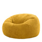 icon Kingston Cord Bean Bag, Beige, Large Adult Bean Bag Chair with Filling Included, Comfy Chair, Living Room Furniture, Bedroom Furniture