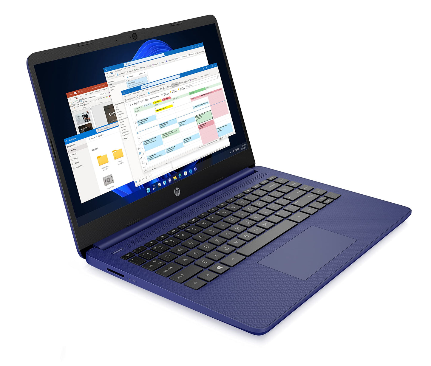 HP 14" Laptop, Intel Core i3-1215U Processor, 8 GB RAM, 256 GB SSD, Intel UHD Graphics, FHD Display, Up to 8hrs battery, Win 11, Dual Speakers, Natural Silver, 14s-dq5003sa