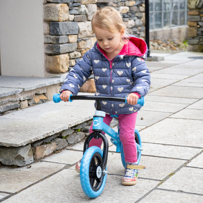 EVO Children's Balance Bike | Adjustable Seat Height | Lightweight Kids' Walking Bike, Toddler Training Bicycle For Boys And Girls 2+