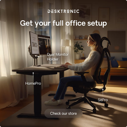 Height-Adjustable Desk 180 x 80cm - Standing Desk - Integrated USB/USB-C - 3 Memory Presets - Dual Motor Electric Touchscreen Stand Up Table - Great Gift for Smart Home Solutions