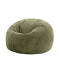 icon Kingston Cord Bean Bag, Beige, Large Adult Bean Bag Chair with Filling Included, Comfy Chair, Living Room Furniture, Bedroom Furniture
