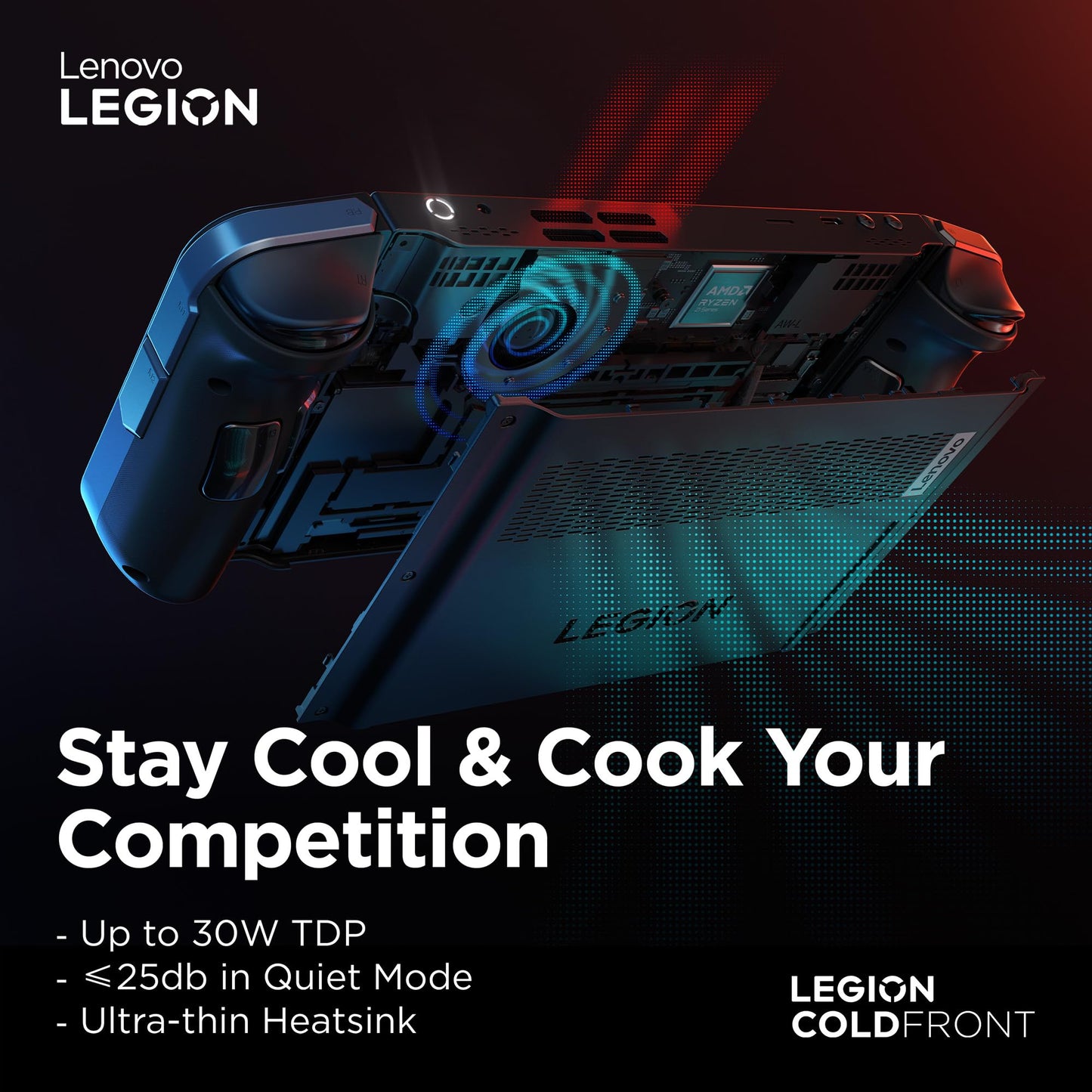 Lenovo Legion Go Handheld Gaming Console | 8.8 inch 2K Display | Detachable Controllers | AMD Ryzen Z1 Extreme | 16GB RAM | 512GB SSD | Windows 11 Home | 3 Months Xbox Games Pass