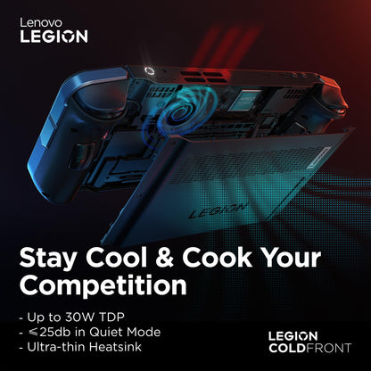 Lenovo Legion Go Handheld Gaming Console | 8.8 inch 2K Display | Detachable Controllers | AMD Ryzen Z1 Extreme | 16GB RAM | 512GB SSD | Windows 11 Home | 3 Months Xbox Games Pass