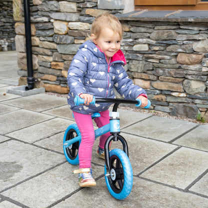 EVO Children's Balance Bike | Adjustable Seat Height | Lightweight Kids' Walking Bike, Toddler Training Bicycle For Boys And Girls 2+