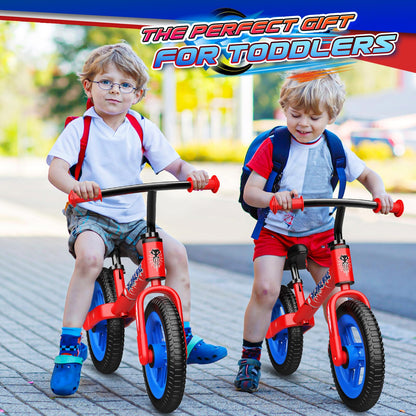 Braxel 12" Kids' Balance Bikes for 2 3 4 5 Year Old, Lightweight Magnesium Alloy No Pedal Balance Bike Training Bicycle 1-5 Year Old Boys First Bike Toddler Toys for 2 3 4 5 6 Year Old Boys