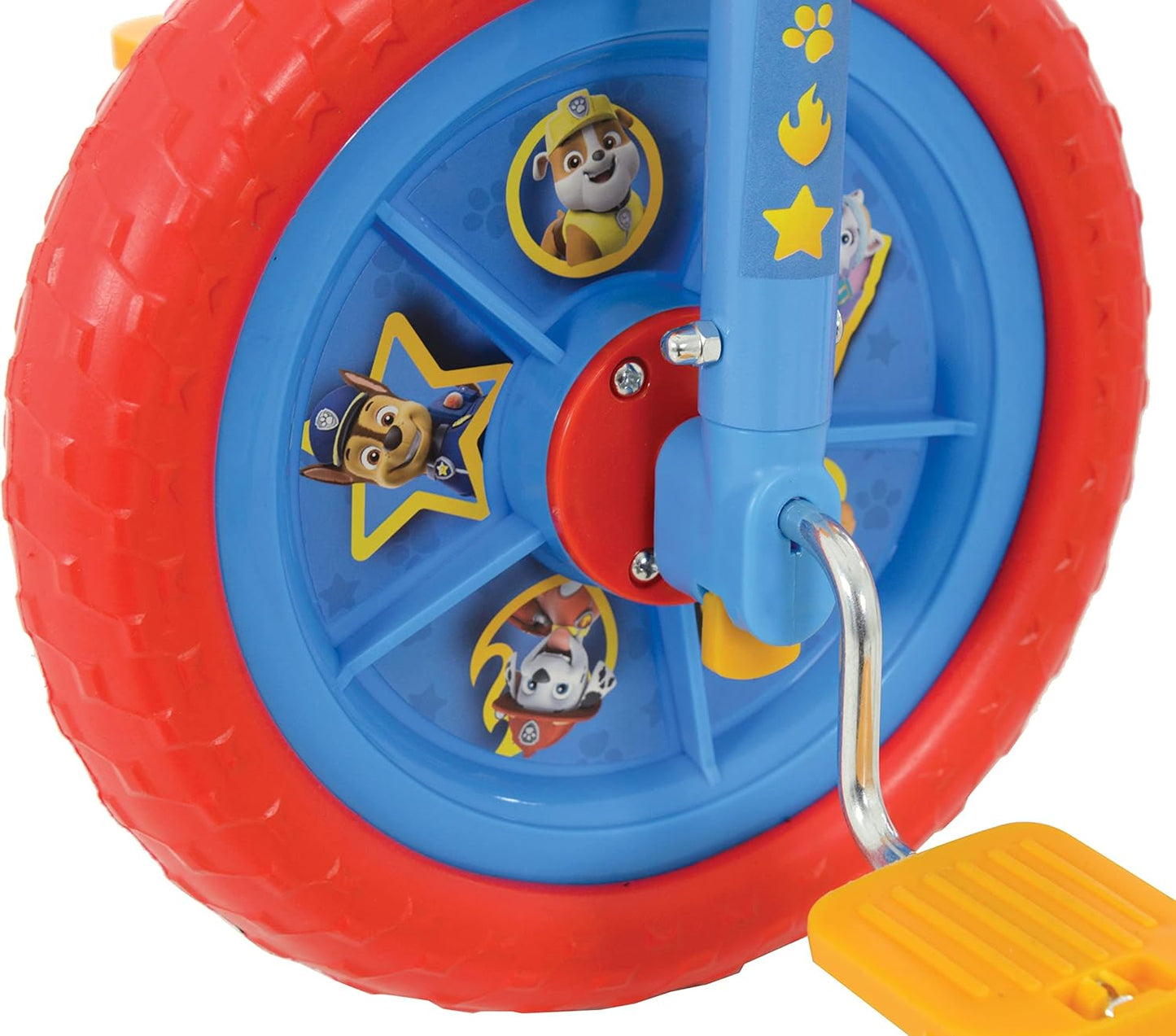 Paw Patrol 2-in-1 Training Bike - 10 Inch, Officially Licensed, Vibrant Decals, Sturdy Frame, Adjustable Seat and Handlebars - Perfect for Paw Patrol Fans - Ages 2+