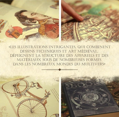 The Book. The Ultimate Guide to Rebuilding a Civilization - Inspirational Science Books for Adults - Unique Artifact - Knowledge Encyclopedia with Over 400 Pages of Detailed & Catchy Illustrations